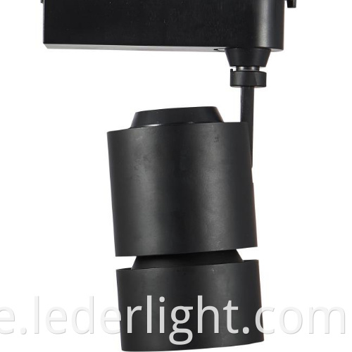 Watt Brilliant Black LED Track Light